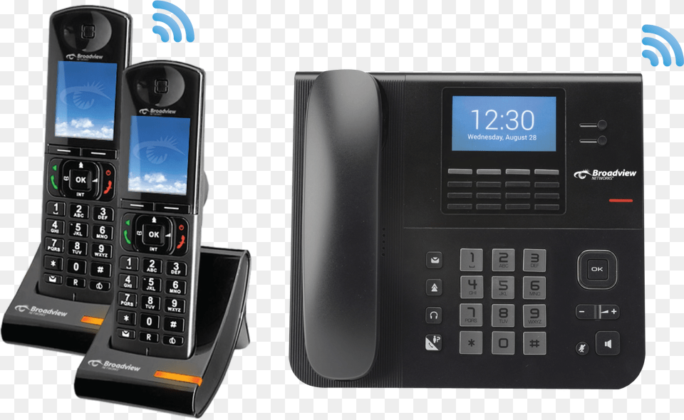 Cordless Office Phone W 3 Way Conferencing Id Amp More Rca Ip070 Dect Voip Business Wireless Accessory Deskphone, Electronics, Mobile Phone Free Png