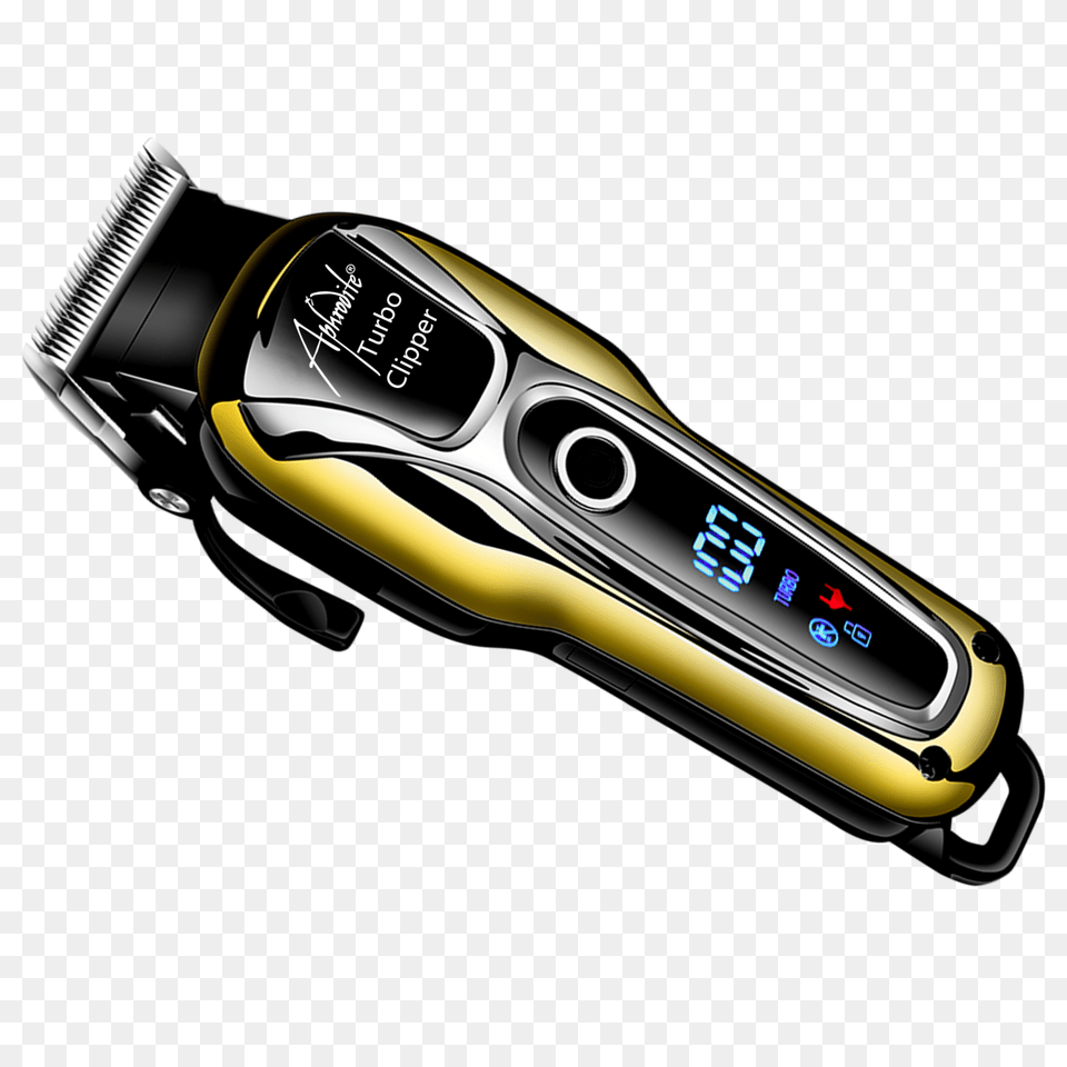 Cordless Turbo Clipper Rpm Motor Beauty Hair Products Ltd, Blade, Razor, Weapon, Digital Watch Png