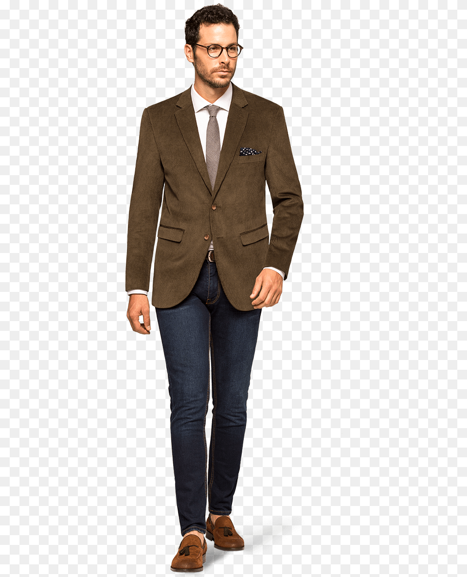 Corduroy Blazer Cotton Suit Men, Formal Wear, Clothing, Coat, Jacket Png Image