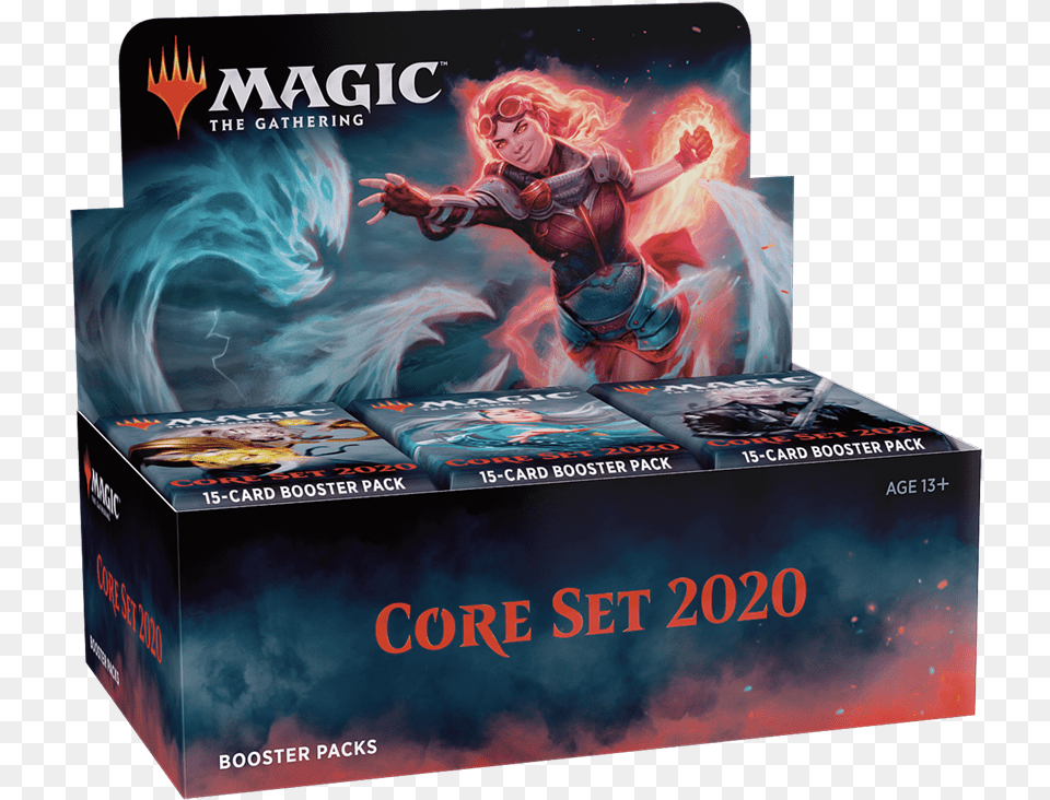 Core 2020 Booster Box, Book, Publication, Adult, Female Png
