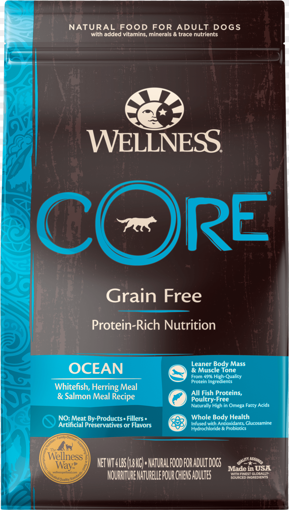 Core Dry Dog Ocean Wellness Core Ocean Dry Dog Food, Advertisement, Poster, Animal, Canine Free Transparent Png
