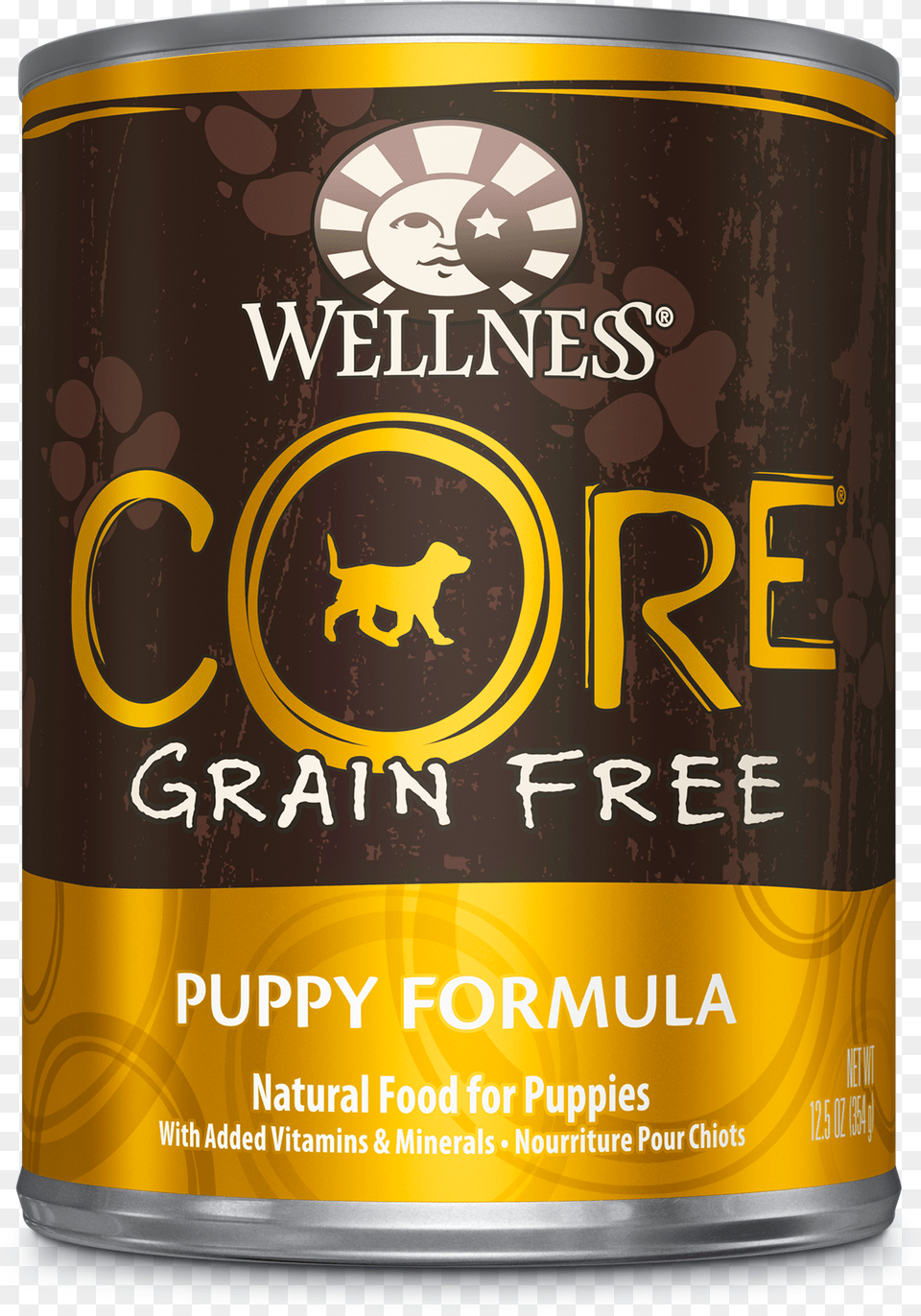 Core Puppy Wet Wellness Cat Food, Alcohol, Beer, Beverage, Lager Png