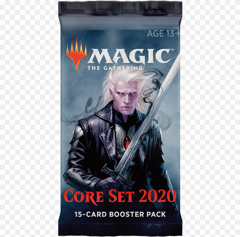 Core Set 2020 Booster Pack, Adult, Publication, Person, Book Png Image