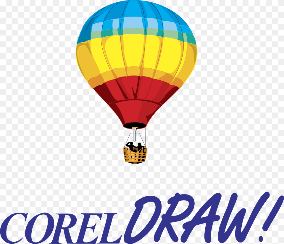 Coreldraw Logo Transparent Corel Draw Logo, Aircraft, Balloon, Hot Air Balloon, Transportation Free Png Download