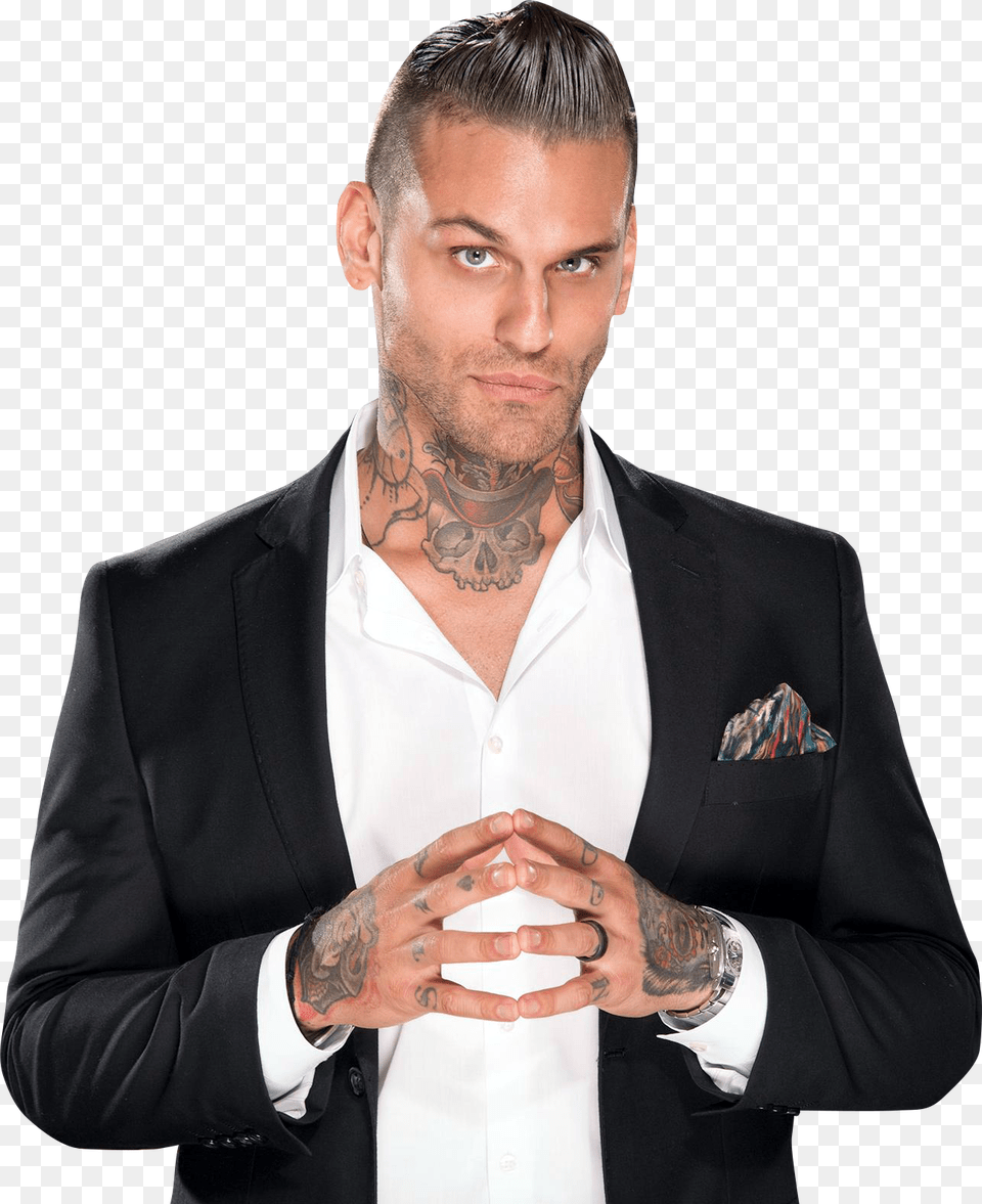 Corey Graves, Jacket, Man, Male, Skin Png