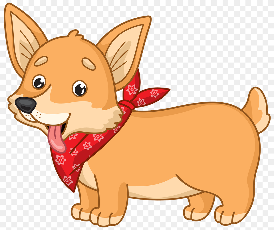 Corgi Clipart, Accessories, Bandana, Headband, Animal Free Png