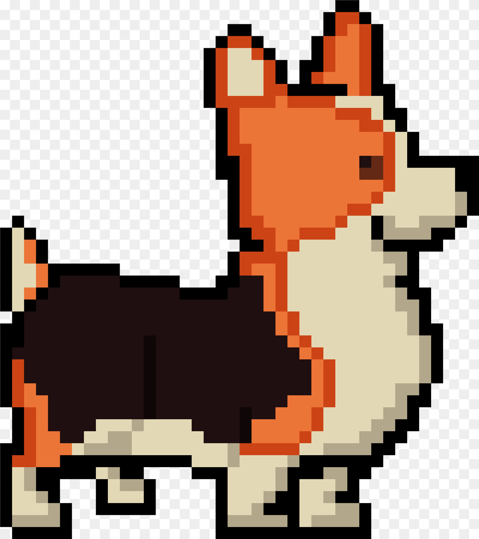 Corgi Corgi Pixel Art, Animal, Canine, Dog, Hound Free Png