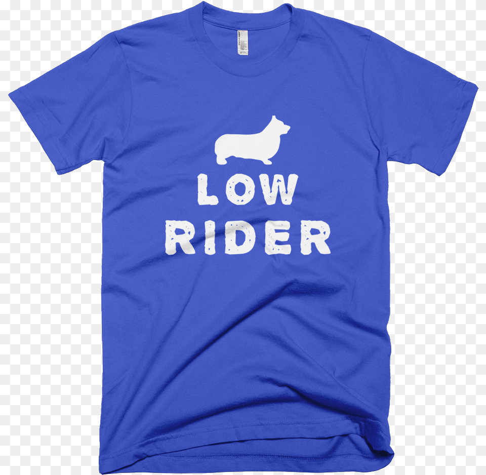 Corgi Low Rider Blue Dachshund, Clothing, Shirt, T-shirt Free Png
