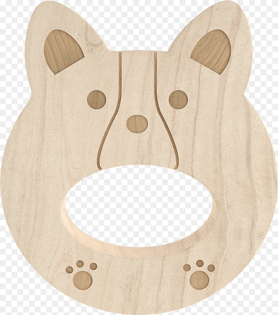 Corgi Natural Teether Pembroke Welsh Corgi, Indoors, Wood, Bathroom, Room Free Png Download