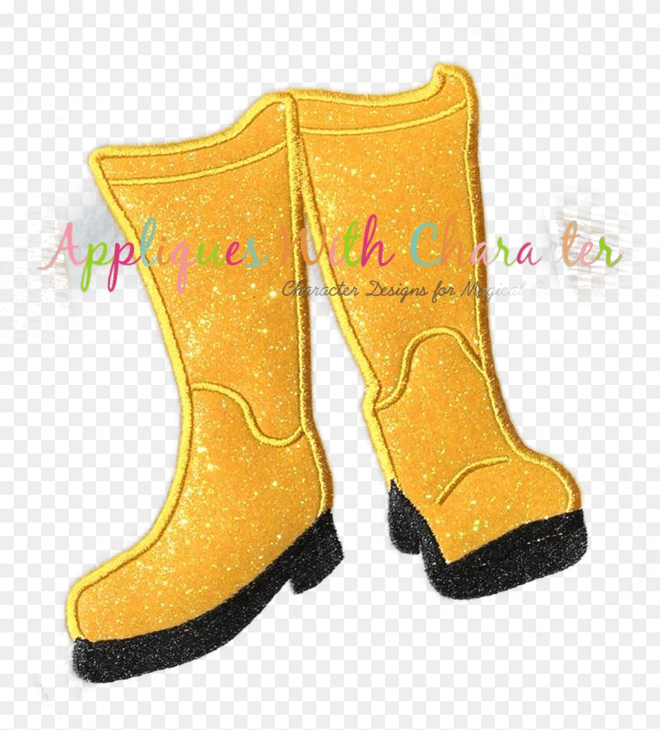 Cori Boots Applique Design Snow Boot, Clothing, Footwear, Cowboy Boot, Person Free Png Download