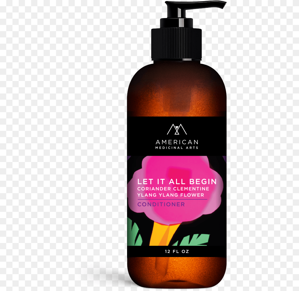 Coriander Clementine Ylang Flower Conditioner U2014 American Medicinal Arts Lotion, Bottle, Cosmetics, Perfume Free Transparent Png