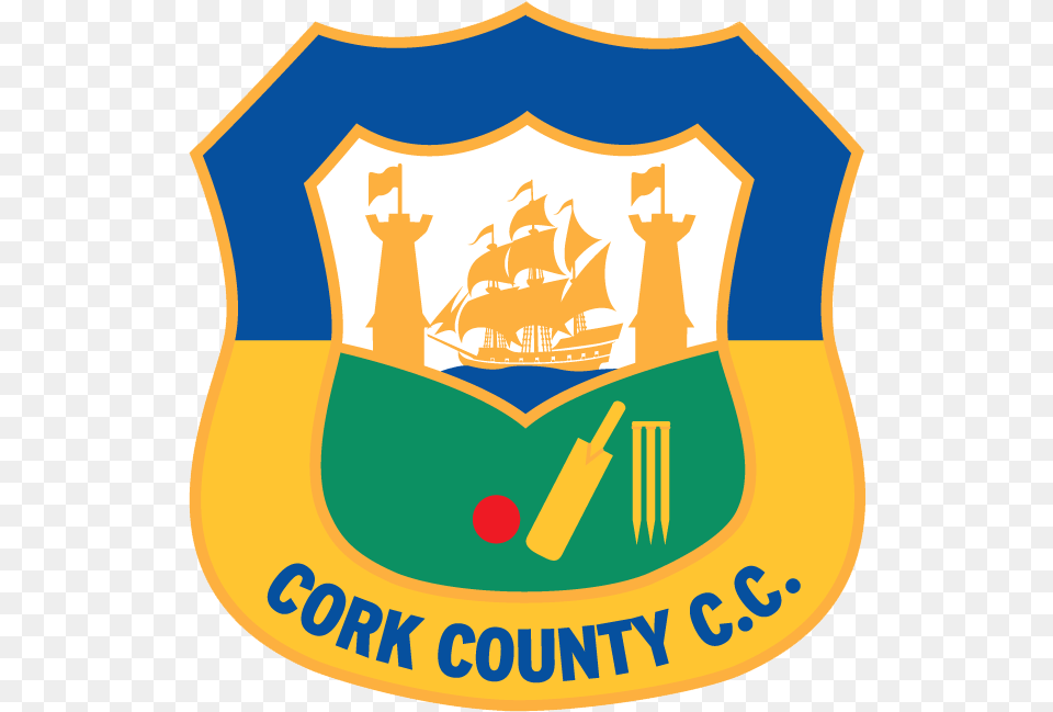 Cork County Cricket Club, Logo, Armor, Symbol, Birthday Cake Free Png Download