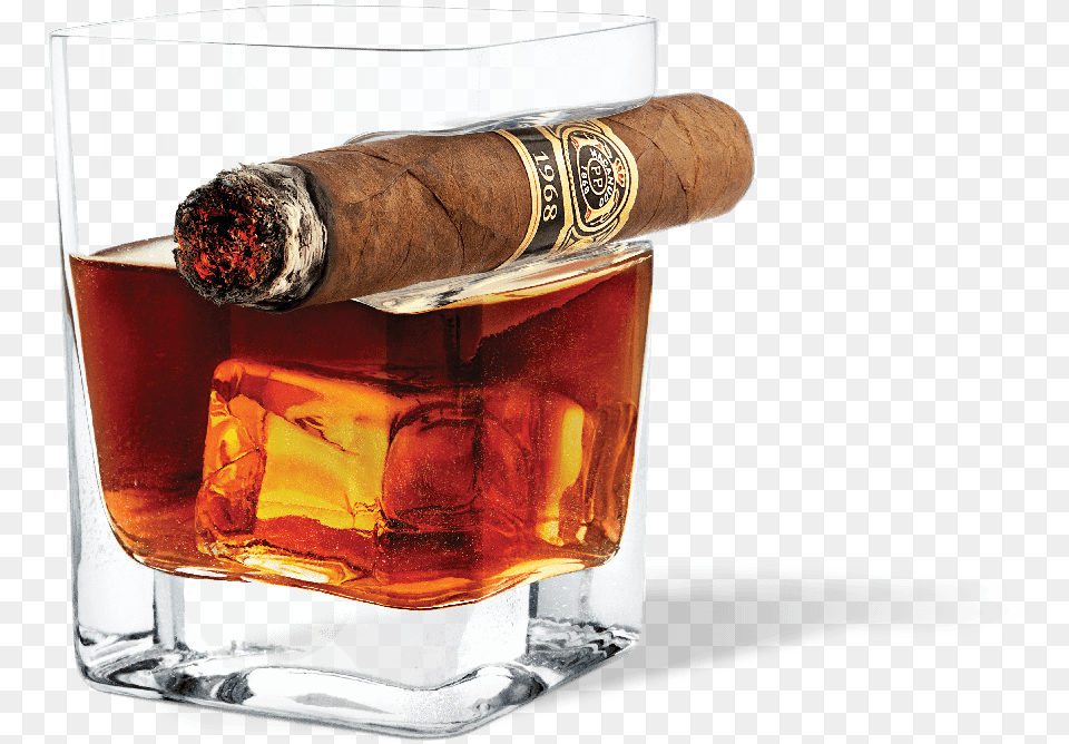 Corkcicle Cigar Glass, Alcohol, Beverage, Liquor Free Png Download
