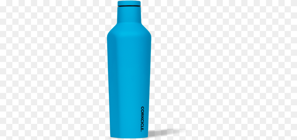Corkcicle Neon Lights Canteen 475ml Neon Blue Corkcicle 16oz Canteen, Bottle, Water Bottle, Shaker Free Transparent Png