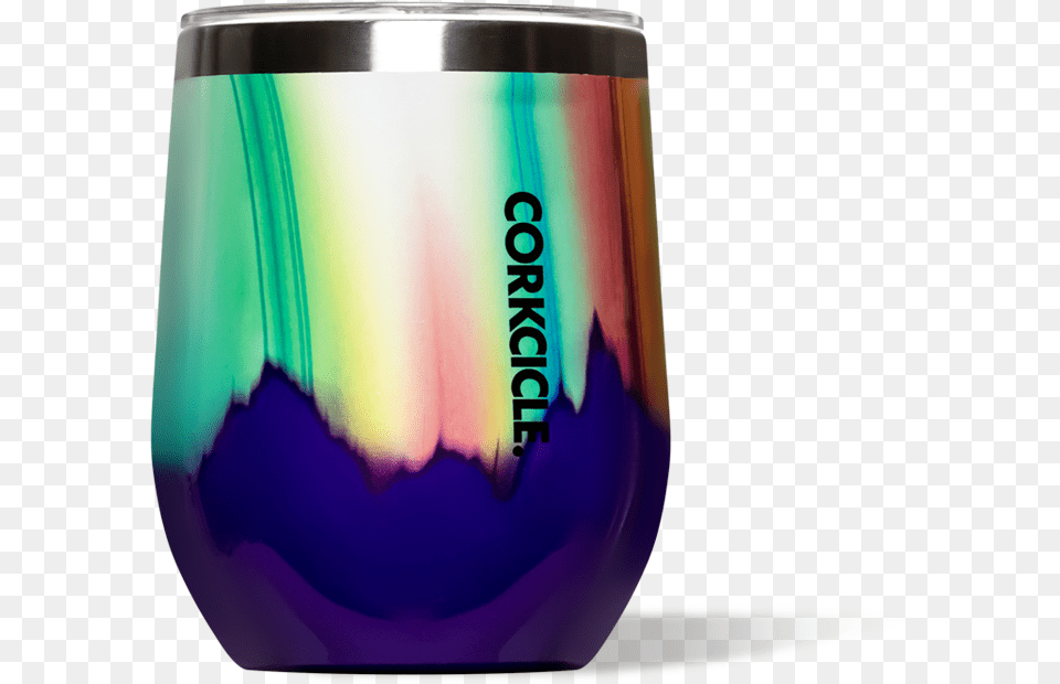 Corkcicle Stemless Aurora, Can, Tin, Glass Free Transparent Png