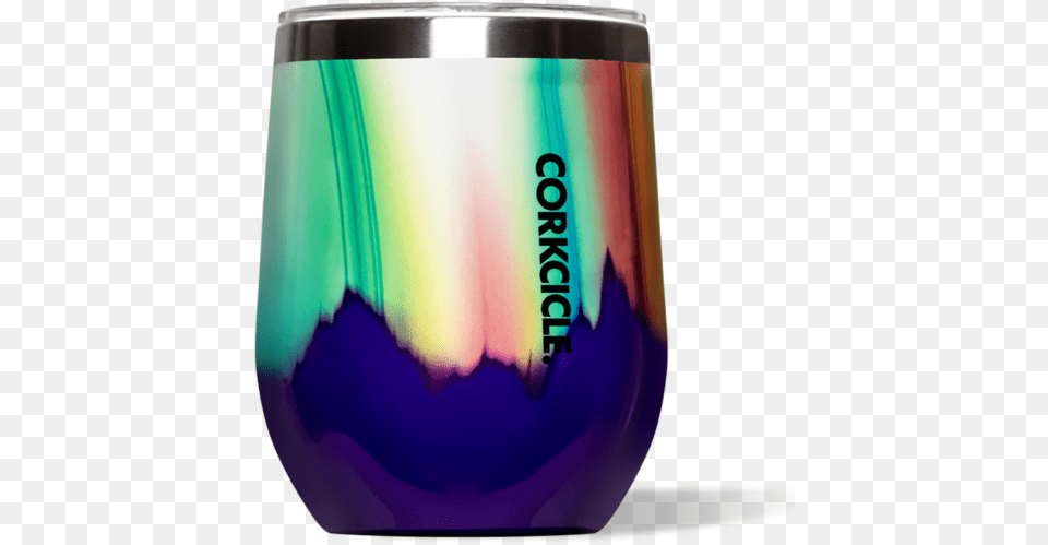 Corkcicle Stemless Aurora, Jar, Glass, Tin, Can Free Transparent Png