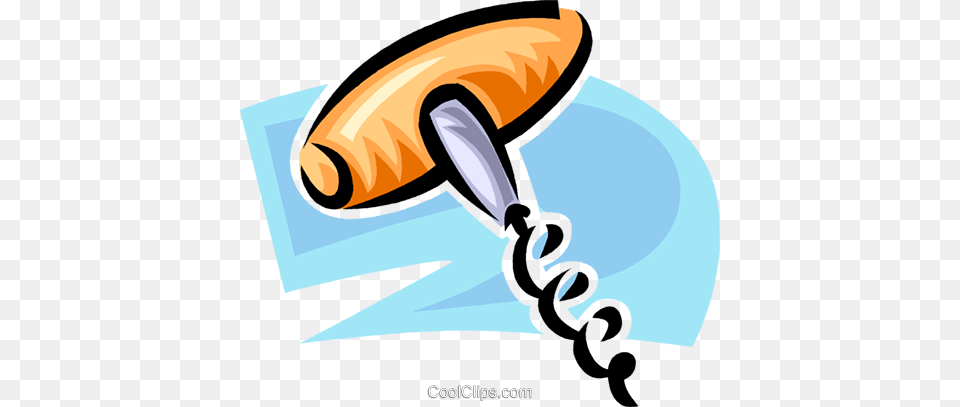 Corkscrew Royalty Vector Clip Art Illustration, Device Free Png Download