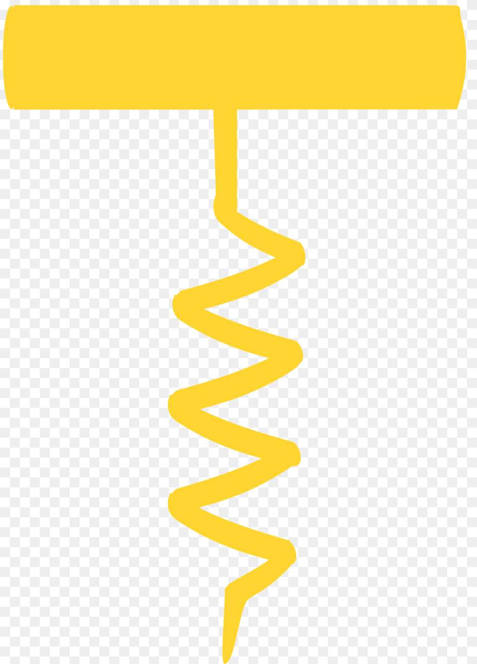 Corkscrew Silhouette, Coil, Spiral Free Png