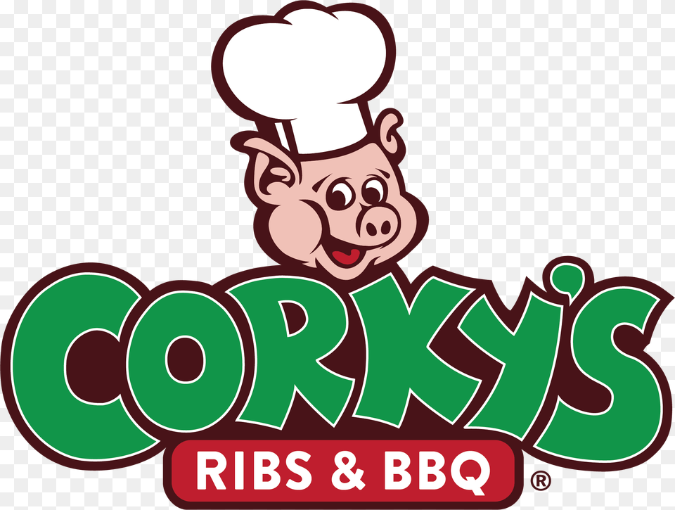 Corkys Ribs And Bbq, Sticker Free Png Download