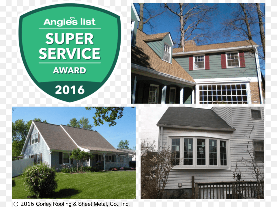 Corley Roofing Amp Sheet Metal Has Earned The Home Service Angie39s List, Neighborhood, Grass, Plant, Architecture Free Png