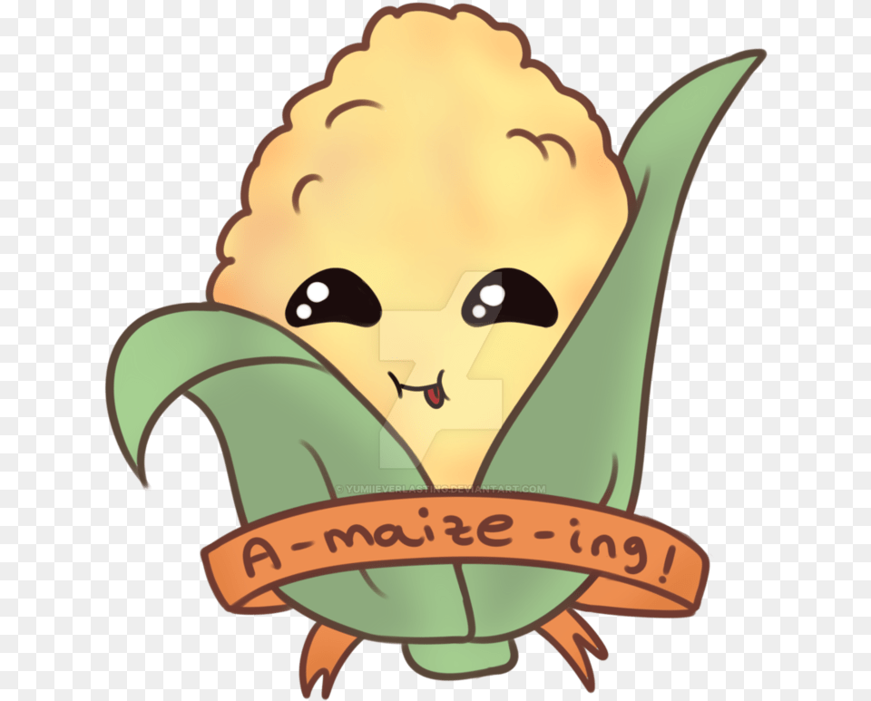Corn Animated Cute Corn Transparent Cartoon Jingfm Animated Cute Corn, Food, Produce, Baby, Person Png