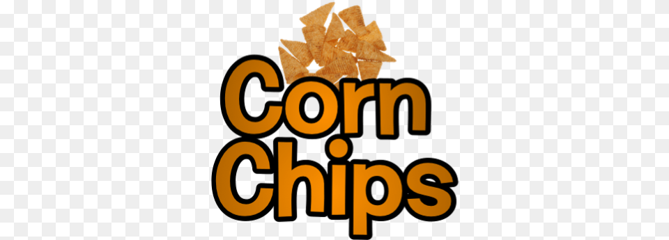 Corn Chips Logo Corn Chips, Food, Snack, Bread, Cracker Free Transparent Png