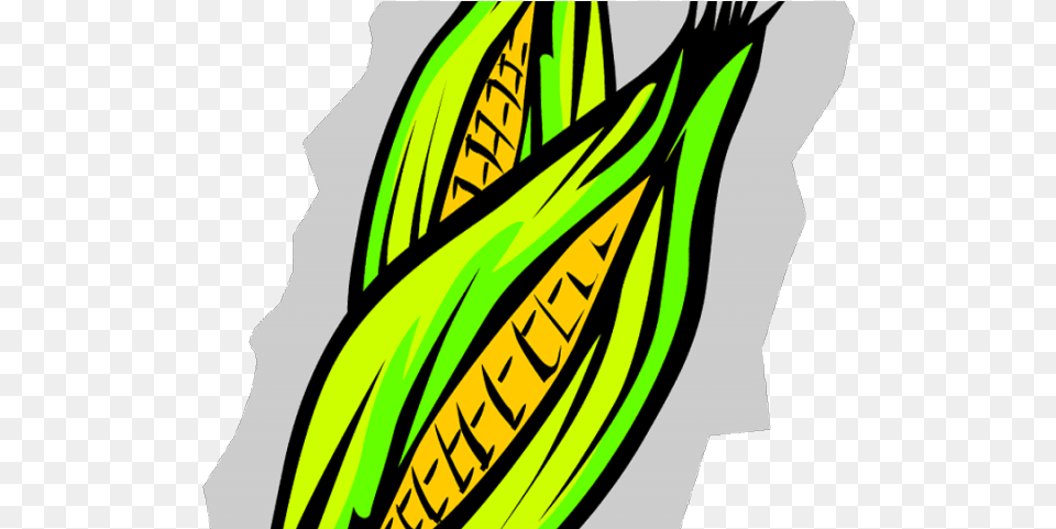 Corn Clipart Fruit Maize, Food, Grain, Produce, Leaf Free Png