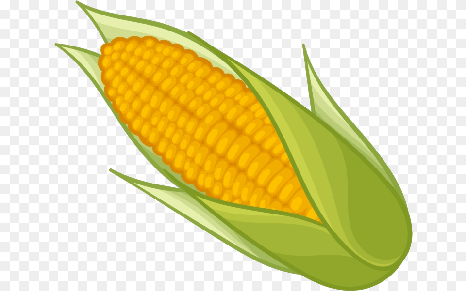 Corn Clipart Sweet Clip Art Corn Clipart, Food, Grain, Plant, Produce Png