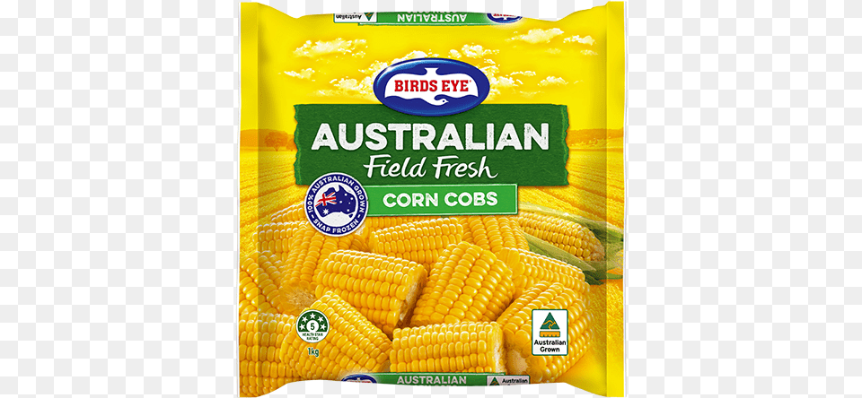 Corn Cobs 1kg Birds Eye Frozen Beans, Food, Produce, Grain, Plant Png Image