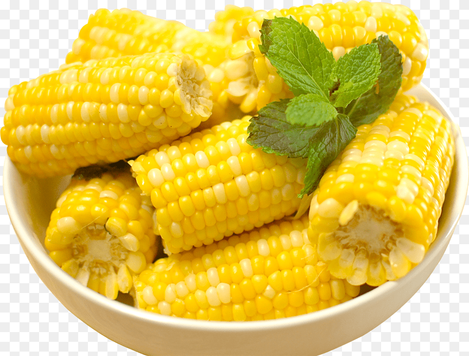 Corn Corn In A Dish, Plant, Herbs, Produce, Food Free Transparent Png