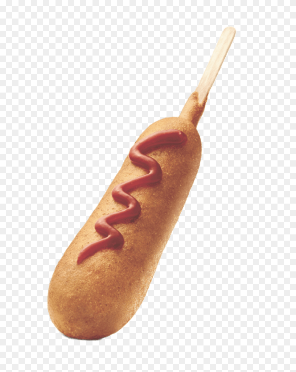 Corn Dog With Ketchup, Food, Hot Dog Png