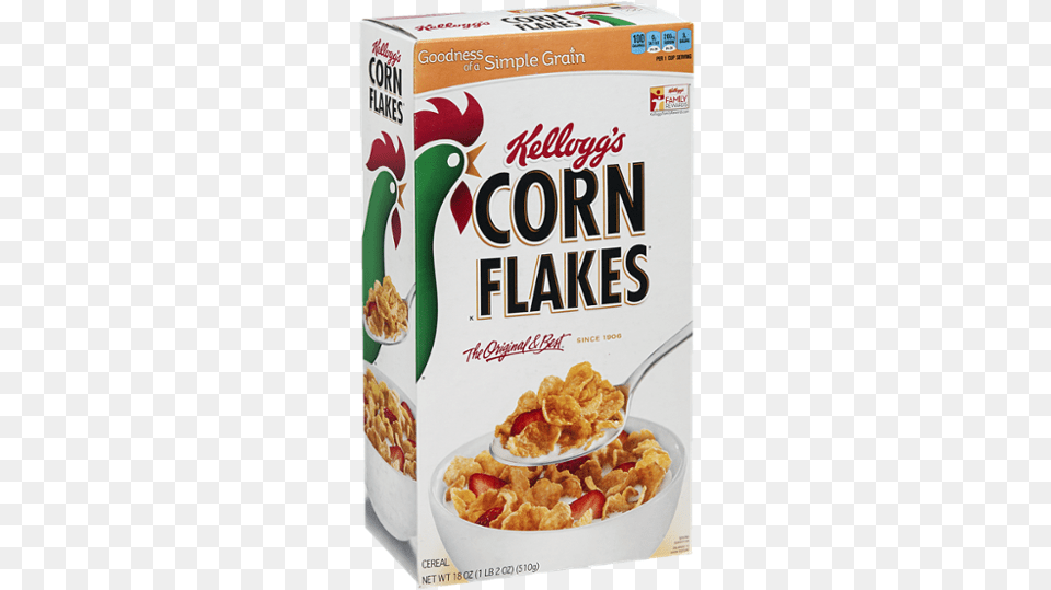 Corn Flakes, Bowl, Food, Cutlery, Spoon Free Png