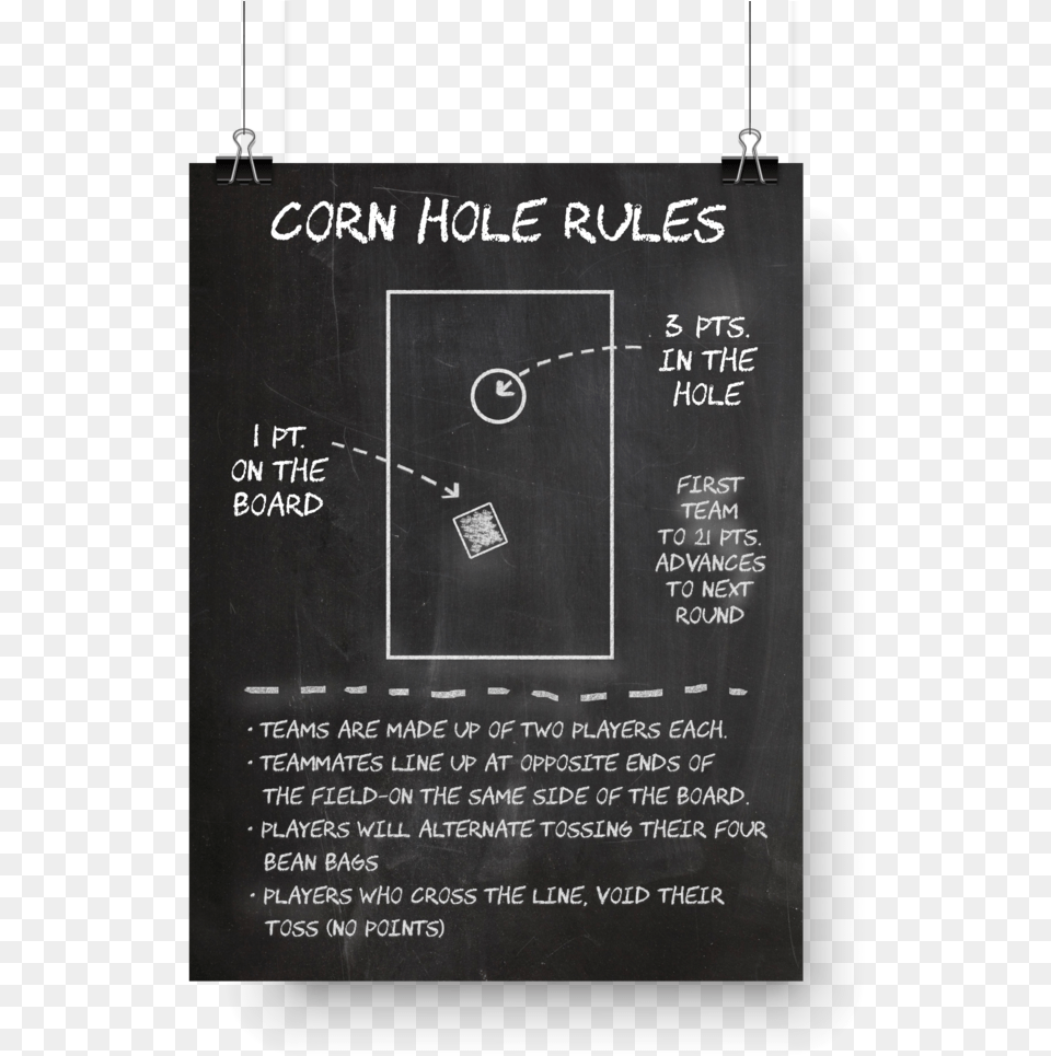 Corn Hole, Blackboard Png