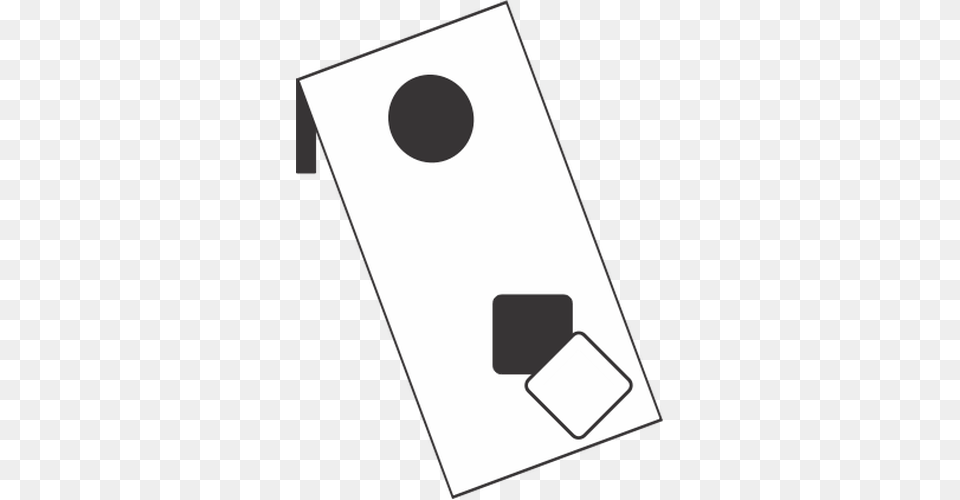 Corn Hole Vector Drawing, Domino, Game Png Image