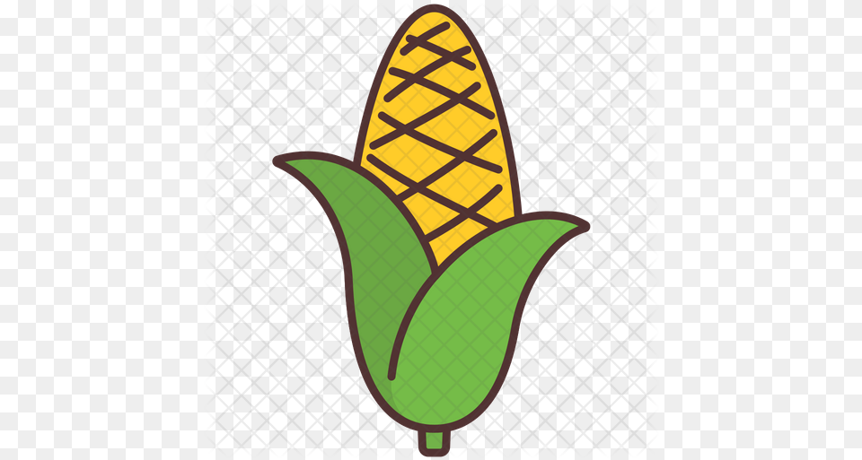 Corn Icon Fresh, Food, Grain, Produce, Plant Free Png