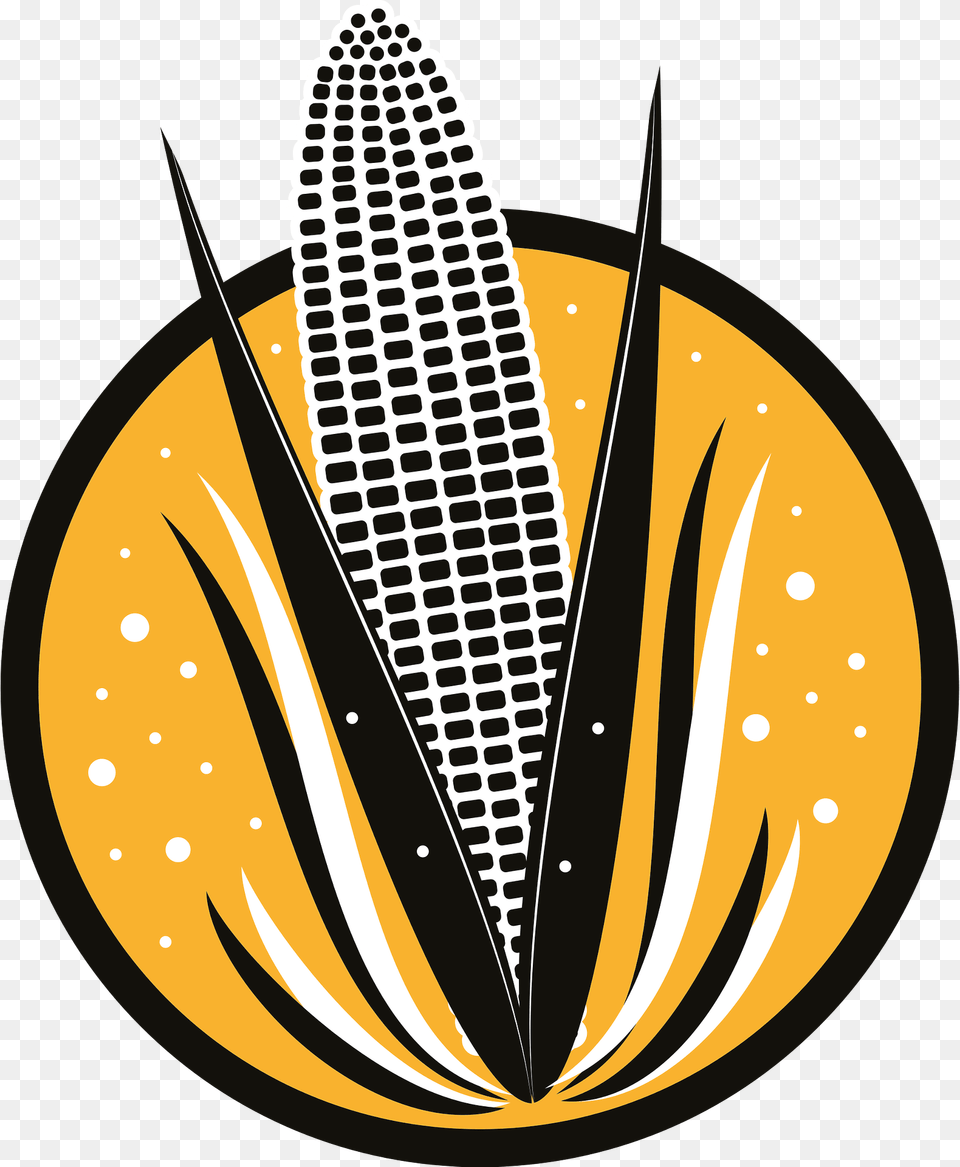 Corn Logo Clipart, Food, Grain, Plant, Produce Png Image