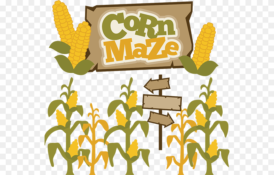 Corn Maze Clip Art, Food, Produce, Grain Png Image