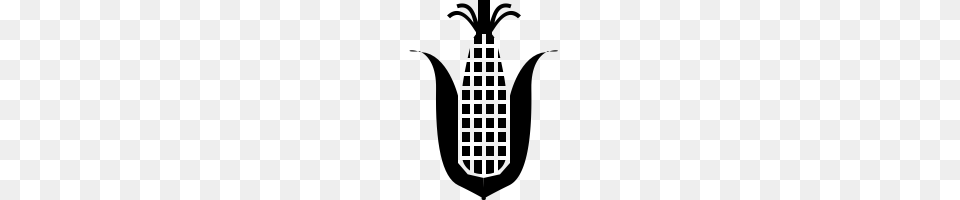 Corn Stalk Icons Noun Project, Gray Free Png Download