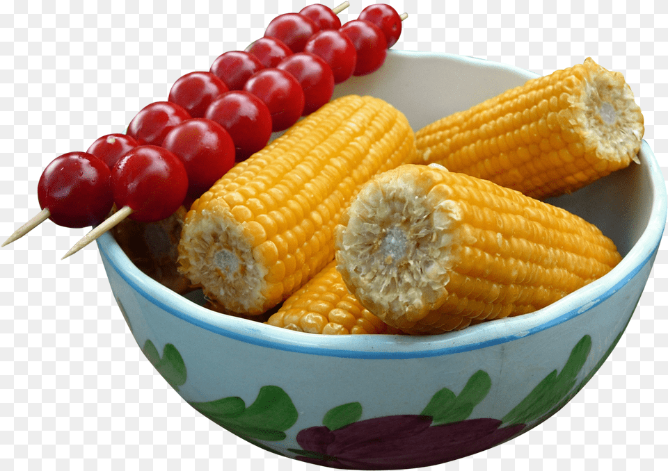 Corn Tomato Maize, Food, Produce, Grain, Plant Png Image