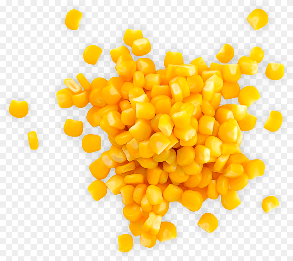 Corn Top View, Food, Grain, Plant, Produce Free Png Download