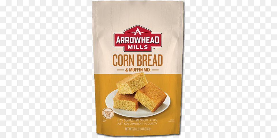 Cornbread Amp Muffin Mix 5 Pack Of Arrowhead Mills Organic Coconut Flour Gluten, Bread, Food, Sandwich Png Image