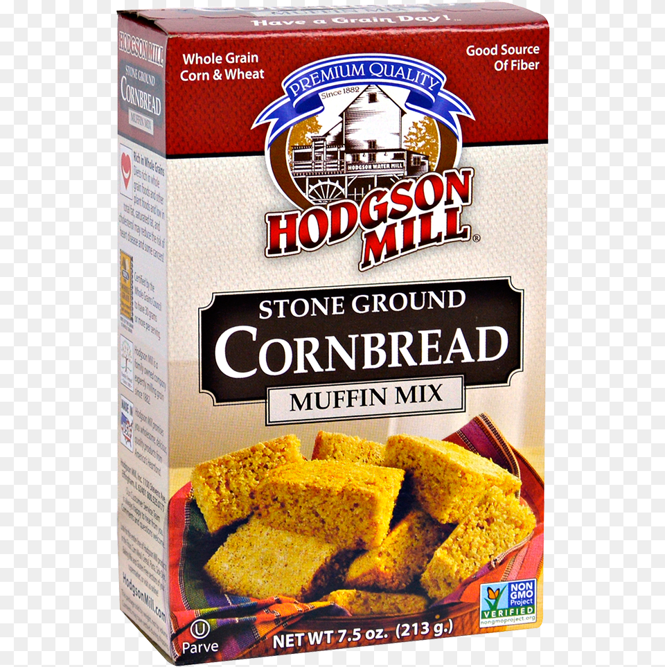 Cornbread Amp Muffin Mix Hodgson Mill Cornbread And Muffin Mix 75 Oz Box, Bread, Food Png Image