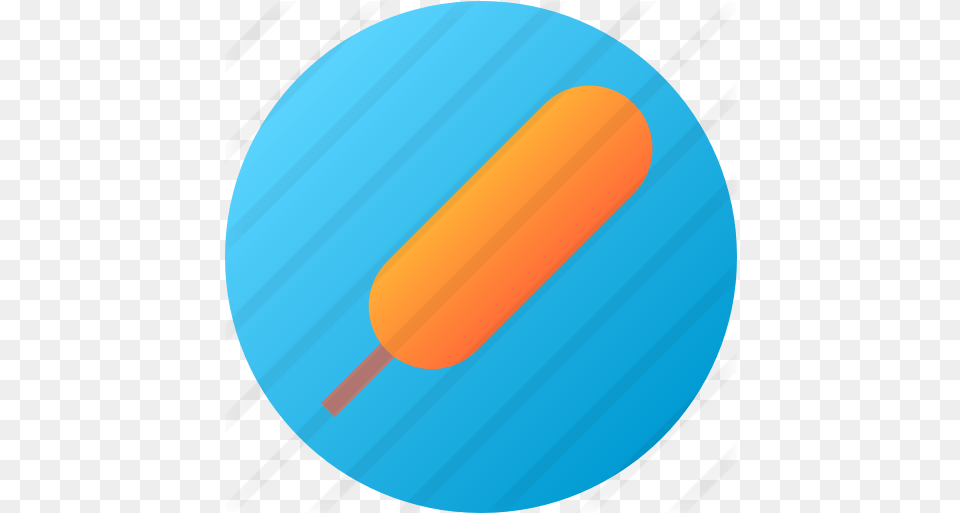 Corndog Circle, Food, Ice Pop, Disk Free Png Download