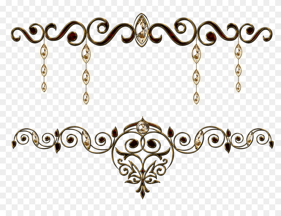 Corner Decorative Design Background, Bronze, Chandelier, Lamp, Adult Free Transparent Png