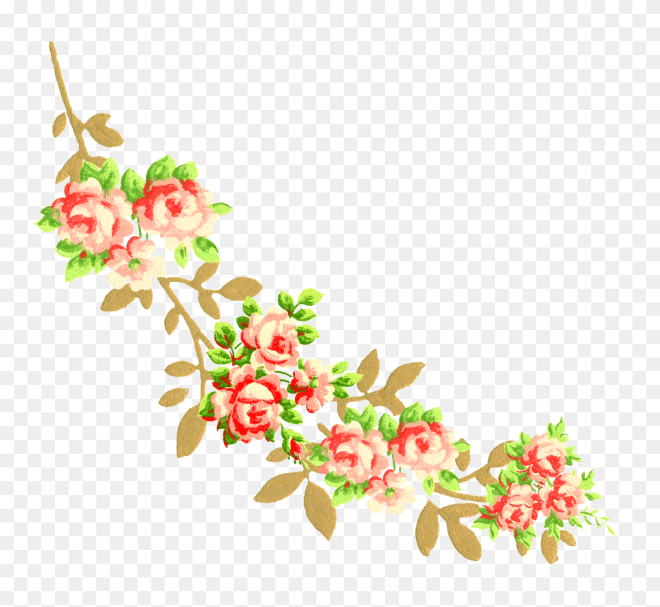 Corner Design Download Flowers Design Hd, Art, Floral Design, Flower, Graphics Free Transparent Png