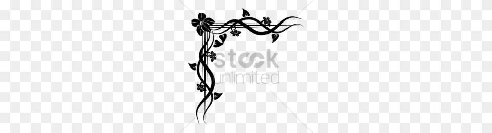 Corner Floral Design Clipart Floral Design Clip Art, Lighting, City, People, Person Png