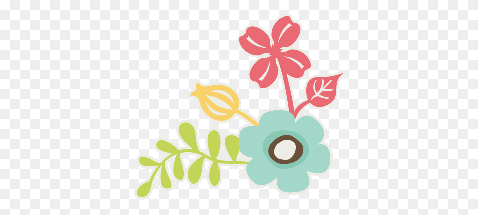 Corner Flowers Svg Files For Scrapbooking Flower Cut Flowers Svg, Art, Floral Design, Graphics, Pattern Png