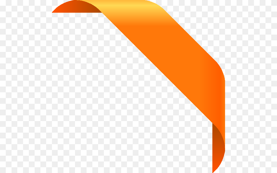 Corner Light Orange Vector Data Free Png Download