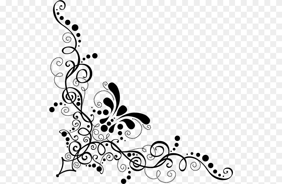 Corner Pattern, Art, Floral Design, Graphics Free Png