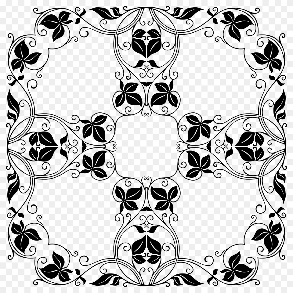 Corner Piece Ii Extrapolated 10 Clipart, Art, Floral Design, Graphics, Pattern Free Transparent Png